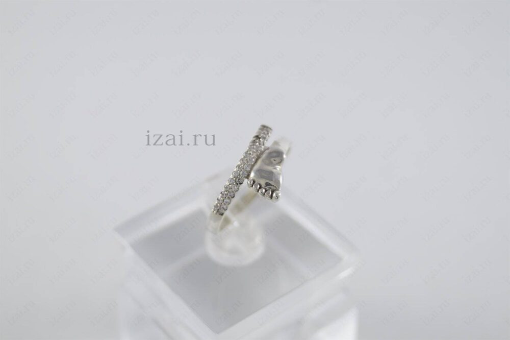 Кольцо ножка младенца из серебра или золота. izai (2)